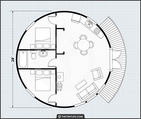 Grain Silo House Floor Plans - Home Alqu