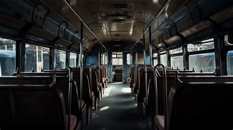 The Interior Of An Old Bus Background, Inside The Bus, Hd Photography ...