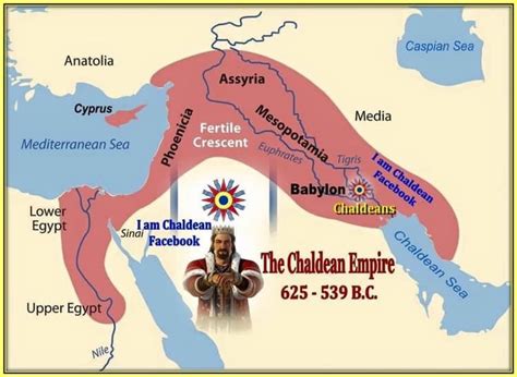 Map of the Chaldean Empire