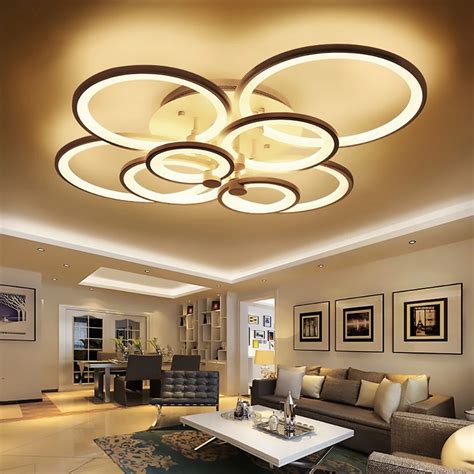 Surface Mounted Modern Led Ceiling Lights For Living Room Luminaria Led ...