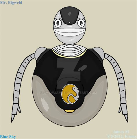 Mr. Bigweld -Robots (by James M) by cvgwjames on DeviantArt