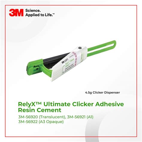 3M™ RelyX™ Ultimate Clicker™ Adhesive Resin Cement - Galla Dental