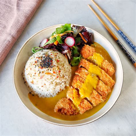 Japanese Chicken Katsu Curry With Sushi Rice Recipe | Tilda