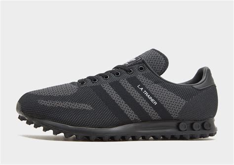 Black adidas Originals LA Trainer Woven | JD Sports UK