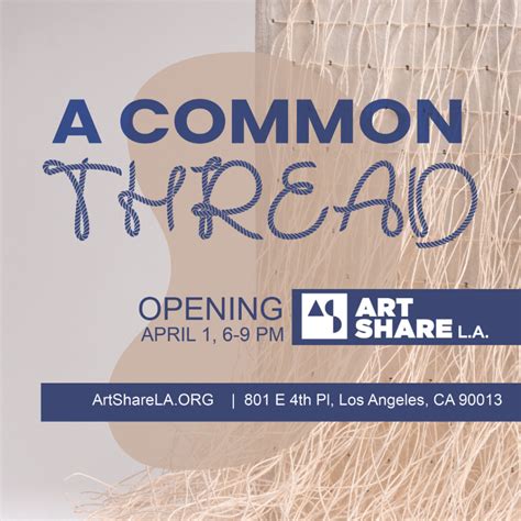 A Common Thread Press - Art Share L.A.