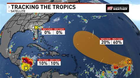 Atlantic tropical wave has increased development chances, also watching ...