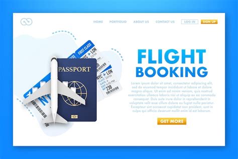 Premium Vector | Airline tickets online flight booking Buying or ...