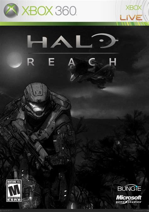 Halo Reach Xbox 360 Box Art Cover by lowalk