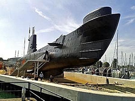 Royal Navy Submarine Museum located at Gosport, Hampshire