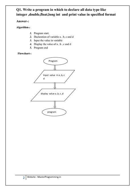 SOLUTION: C programming exercises with solutions - Studypool