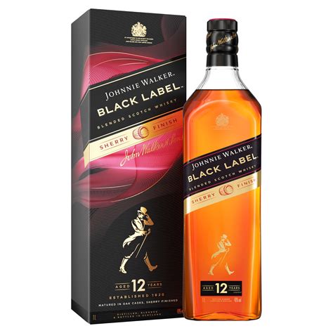 Johnnie Walker Black Label Sherry Finish Limited Edition ...