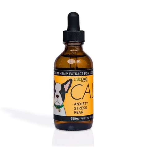 CALM: CBD Oil for Dogs Anxiety Stress - CBD Dog Health