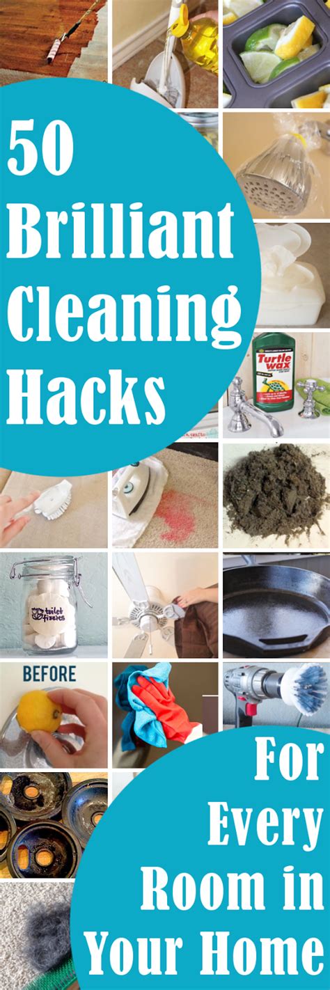 DIY Home Sweet Home: 50 Brilliant Cleaning Hacks For Every Room In Your ...