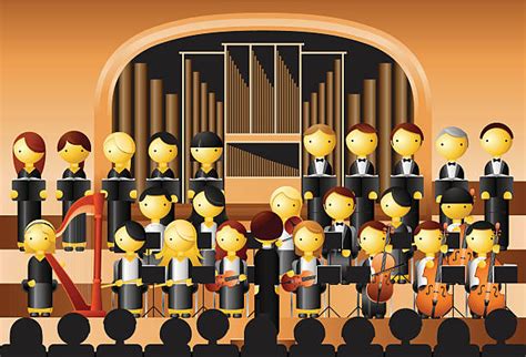 Royalty Free Symphony Orchestra Clip Art, Vector Images & Illustrations ...