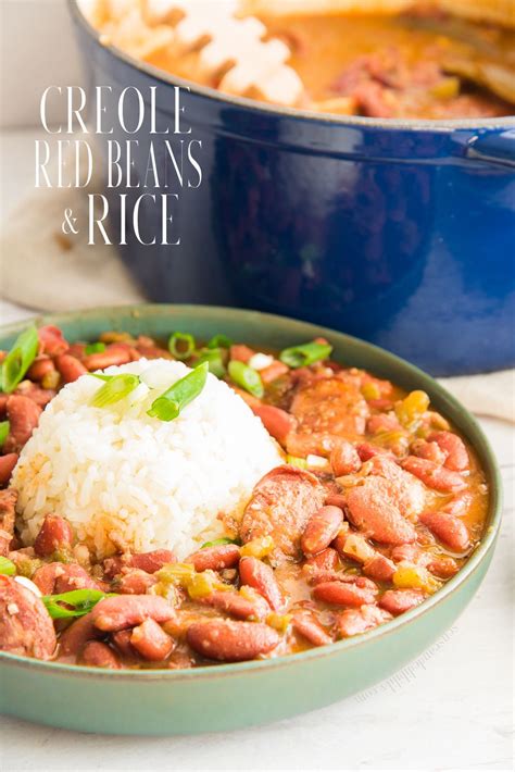 Creole Red Beans & Rice in 2021 | Main dish recipes, Easy dinner ...