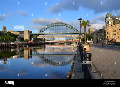 Newcastle Upon Tyne Bridges Stock Photo - Alamy