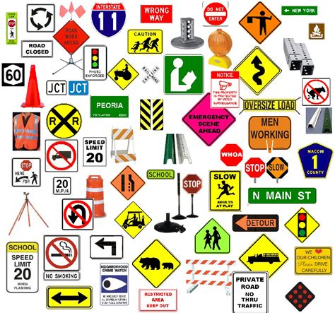 united states traffic signs - Clip Art Library