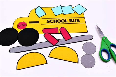 Free Printable School Bus Craft - Mama Likes This