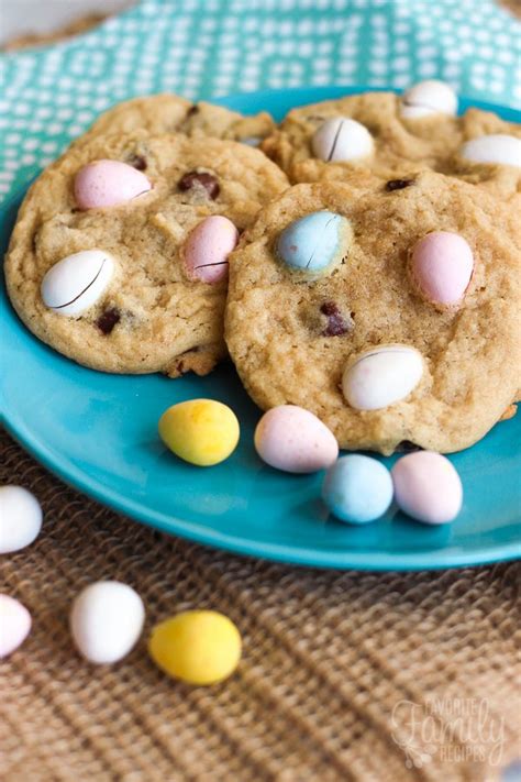 Easter Cadbury Mini Egg Cookies | Favorite Family Recipes