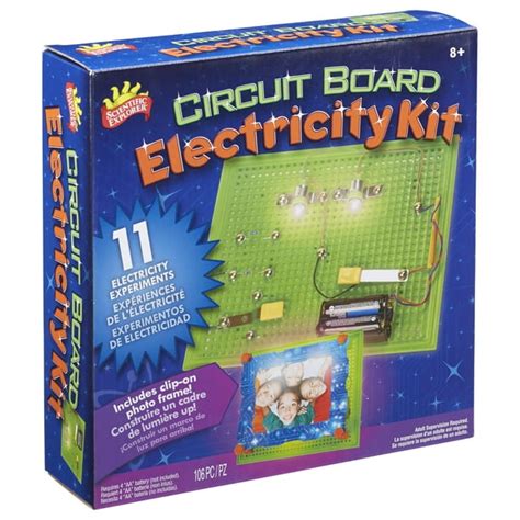 Scientific Explorer Circuit Board Electricity Kit - Walmart.com ...