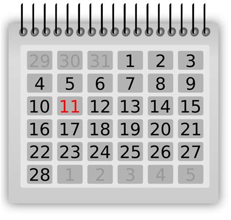 Free Clipart: Calendar | hawk88