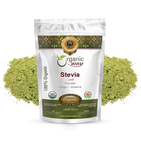 Organic Stevia Leaf Powder - 1/2 LBS - Walmart.com - Walmart.com