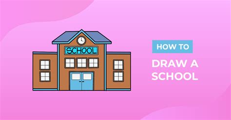 How to Draw a School | Design School