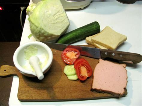 Leberkäse Sandwich › Garten Kochbuch