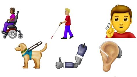 Disability-themed emojis approved for use - BBC News