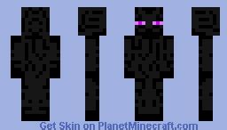 Enderman Base Model Minecraft Skin