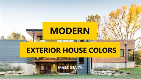 45+ Best Modern Exterior House Colors Ideas 2018 - YouTube