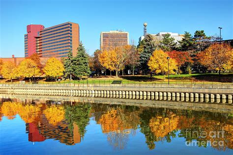 Beautiful Downtown Flint Michigan Photograph by Denis Tangney Jr - Pixels