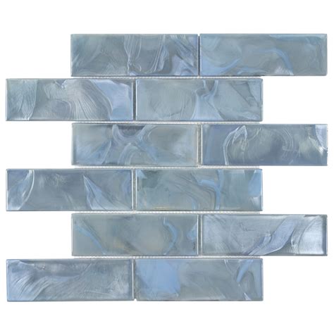 Elida Glass Oasis Blue Subway | Glass brick, Mosaic wall tiles, Blue ...