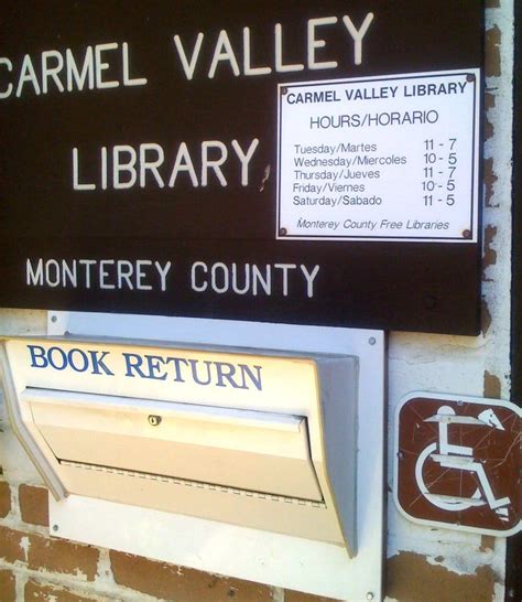 Carmel Valley Library - Libraries - 65 W Carmel Valley Rd, Carmel ...