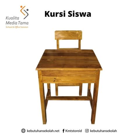 MEJA KURSI KAYU JATI SISWA - PT Kualita Media Tama - Jual Meja Kursi ...