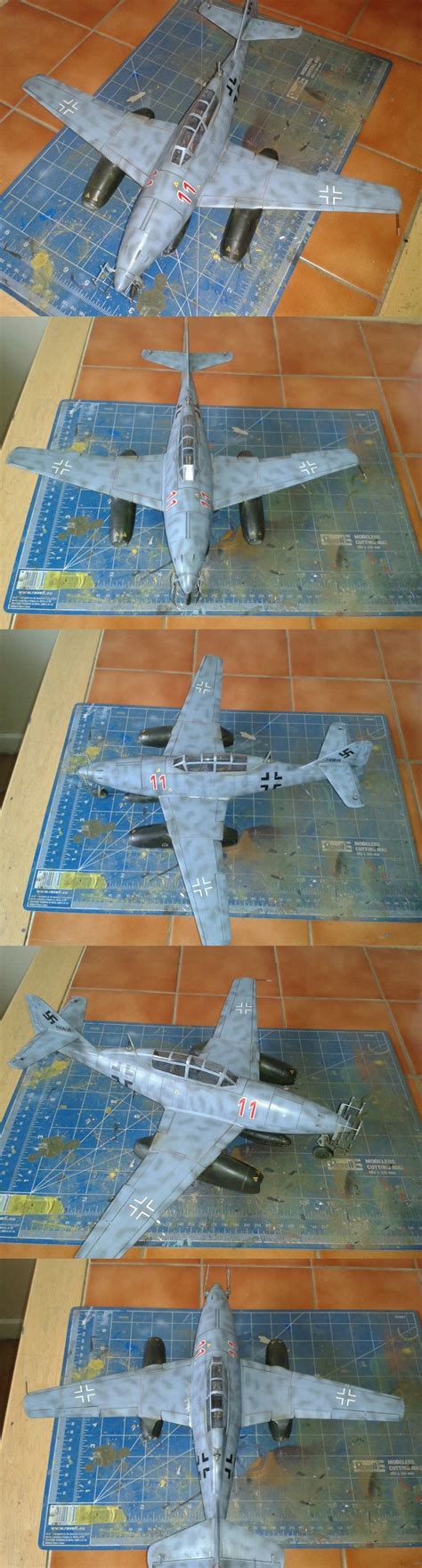 ME-262, very nicely built kit. | Plastic model kits, Model planes ...