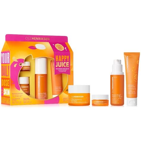 Ole Henriksen Happy Juice Brightening Skincare Set (Limited Edition ...