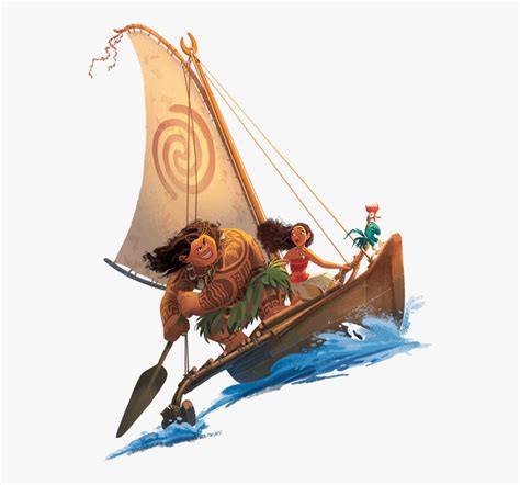 Moana Boat Clip Art