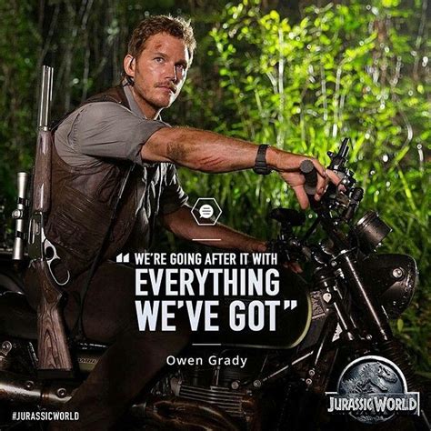 Jurassic World - Owen Grady on going after the I-Rex Jurassic World ...