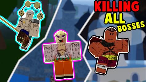 Killing All The Bosses In Under 7MINUTES! Blox Fruit - YouTube