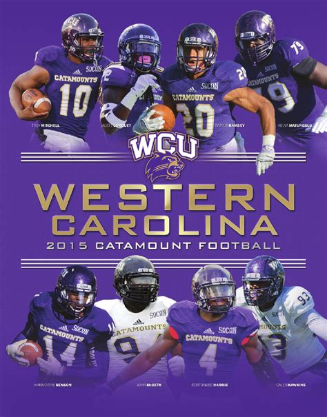 2015 WCU Football Media Guide by Western Carolina University Athletics ...