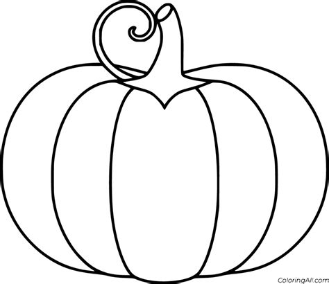 52 free printable Pumpkin coloring pages in vector format, easy to ...