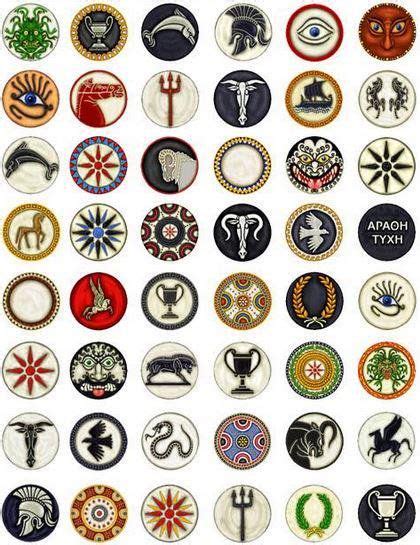 14 Best Ancient Greek Symbols and Emblems - Hellenic Symbols and shield ...