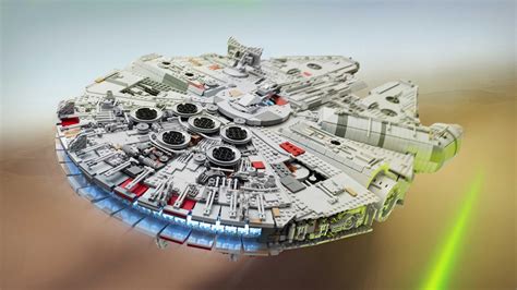 This astonishingly detailed LEGO Millennium Falcon took 7,500 pieces ...