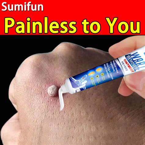 SUMIFUN Warts Remover Original Cream painless Wart remover Ointment 20g ...