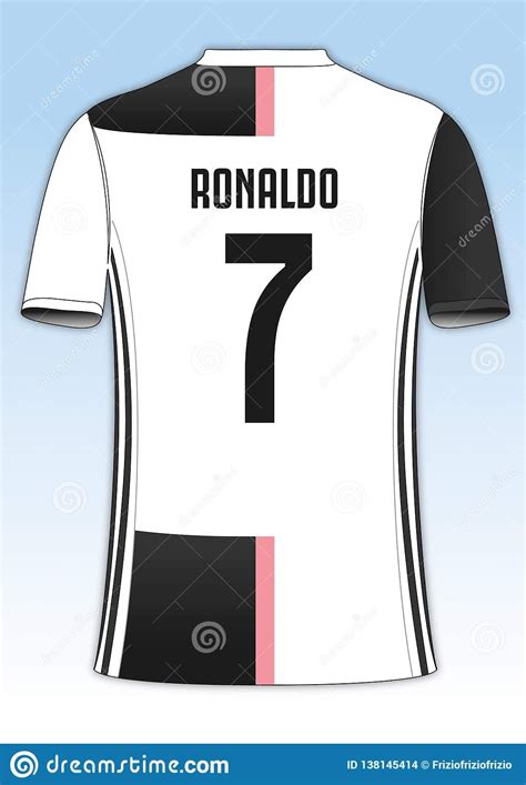 Cristiano Ronaldo Juventus Football Team Jersey Editorial Stock Image ...