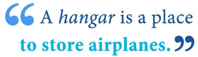 Hangar vs. Hanger – What’s the Difference? - Writing Explained