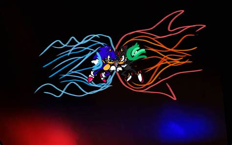 Sonic vs shadow by Timothykennard on DeviantArt