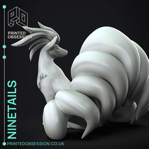 Ninetails - Pokemon - Fan Art - 3D model by printedobsession on Thangs