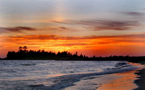 sauble beach sunset | Plaid Labs